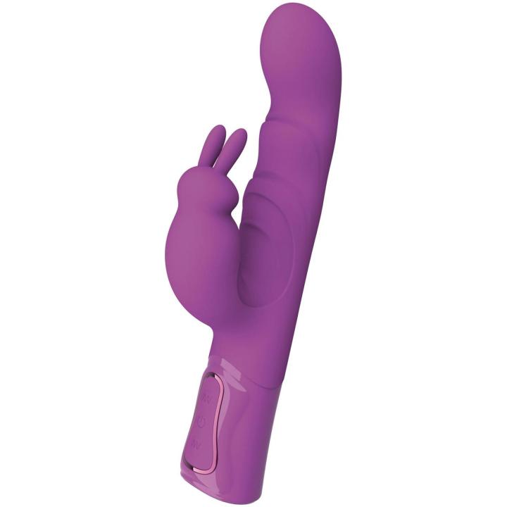 Gruby wibrator króliczek do punktu g i łechtaczki, 10 trybów, usb, ipx6