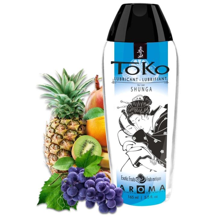 Smakowy lubrykant wodny egzotyczne owoce 165 ml bez cukru i glutenu