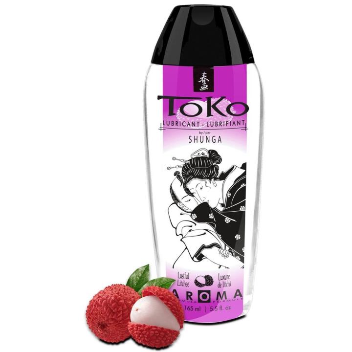 Smakowy lubrykant liczi 165 ml na bazie wody, bez posmaku