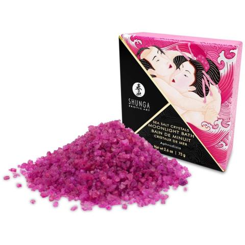 Różowa sól do kąpieli 75 g z Morza Martwego – różany zapach i pielęgnacja