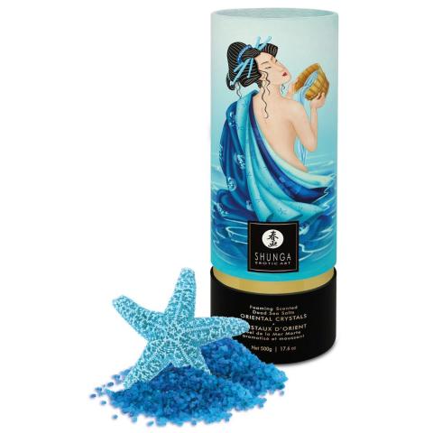 Niebieska sól do kąpieli 600 g z Morza Martwego – oceaniczny zapach i pielęgnacja