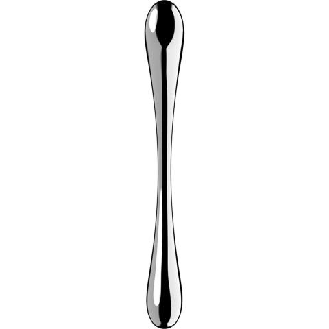 Dwustronne metalowe dildo ze stali nierdzewnej 620 g do punktu g