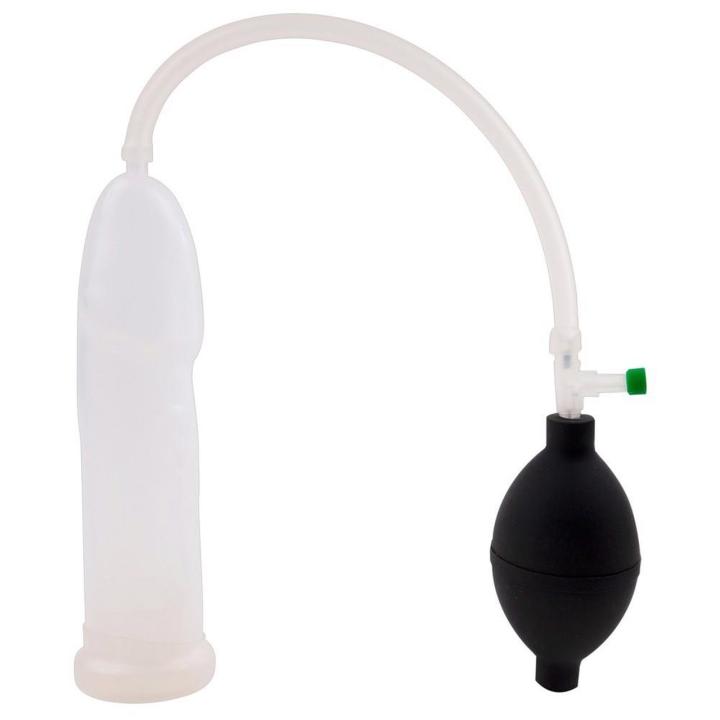 Anatomiczna pompka do penisa Slim Fit 21 cm z pompką kulkową