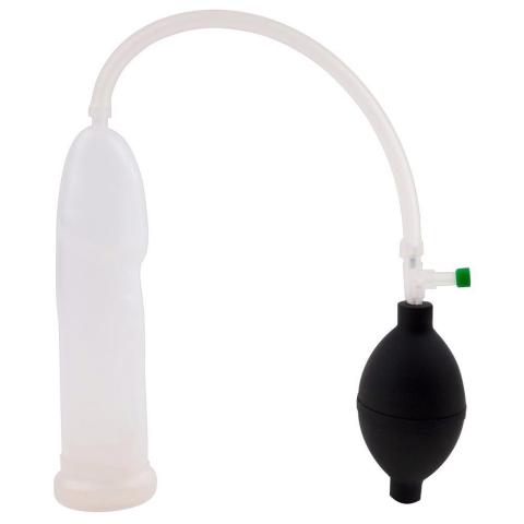 Anatomiczna pompka do penisa Slim Fit 21 cm z pompką kulkową