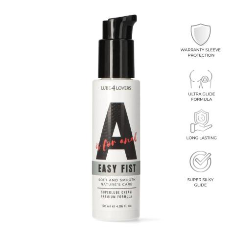 Kremowy lubrykant analny 120 ml - gęsty, długotrwały poślizg