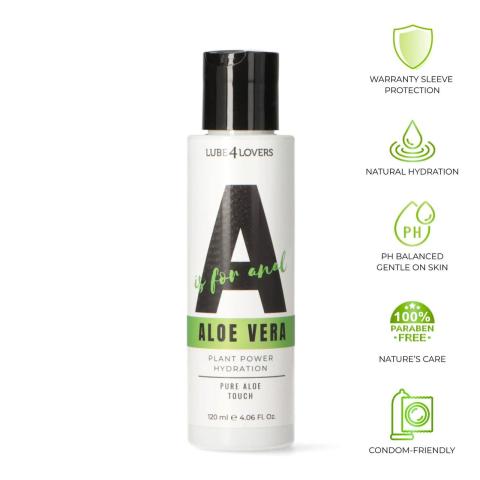 Lubrykant analny z aloesem 120 ml - wodny, bezzapachowy, do prezerwatyw