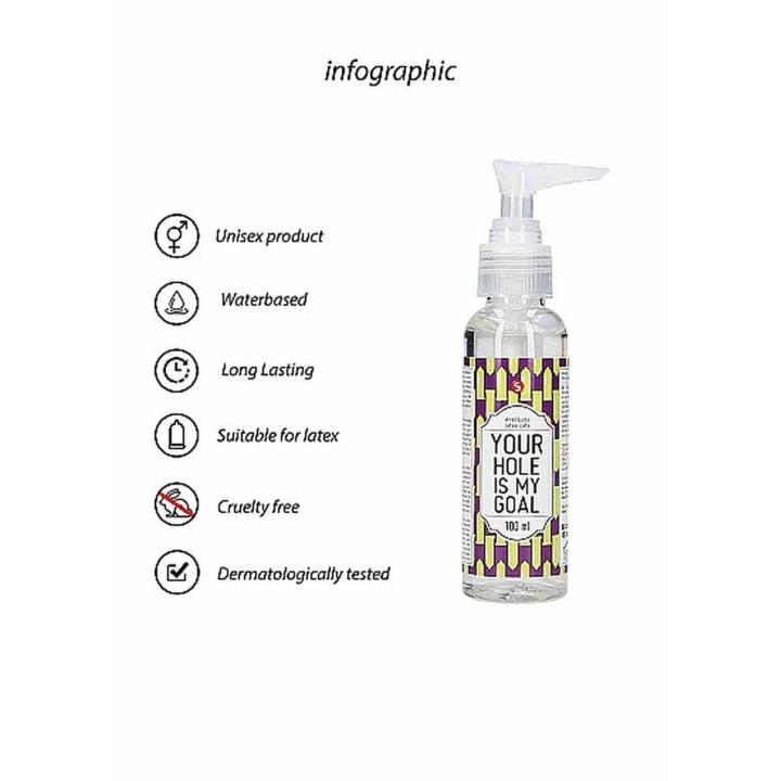 Lubrykant analny 100 ml z delikatnym efektem odrętwienia