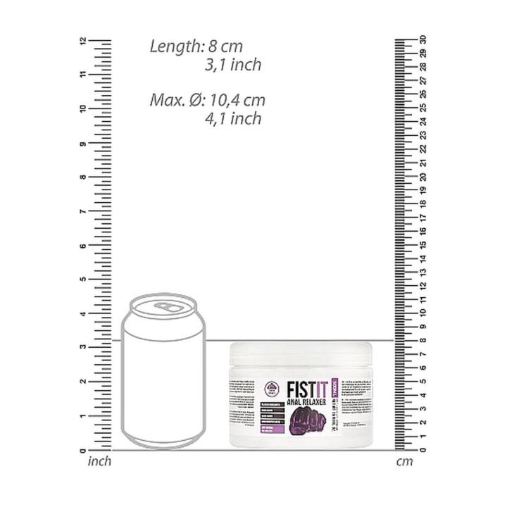 Wodny żel analny relaksujący 500 ml do komfortu i poślizgu