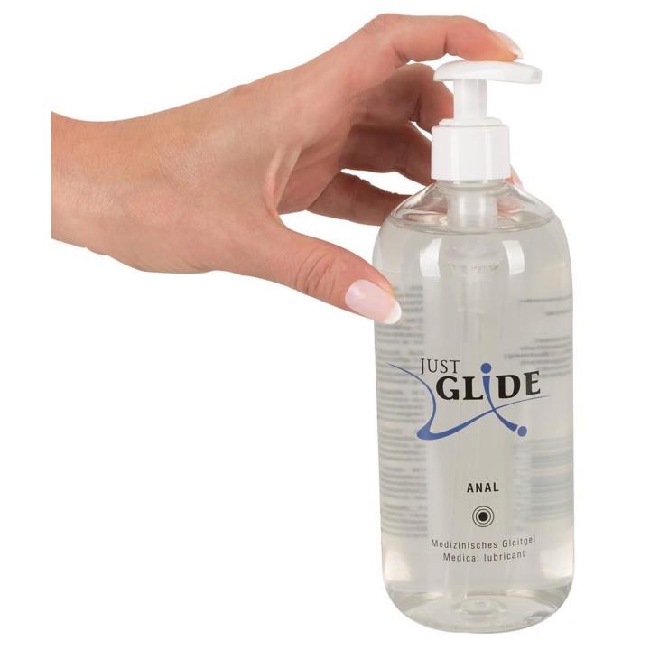 Wodny lubrykant analny 500 ml – wegański, pH dopasowane, do prezerwatyw i zabawek