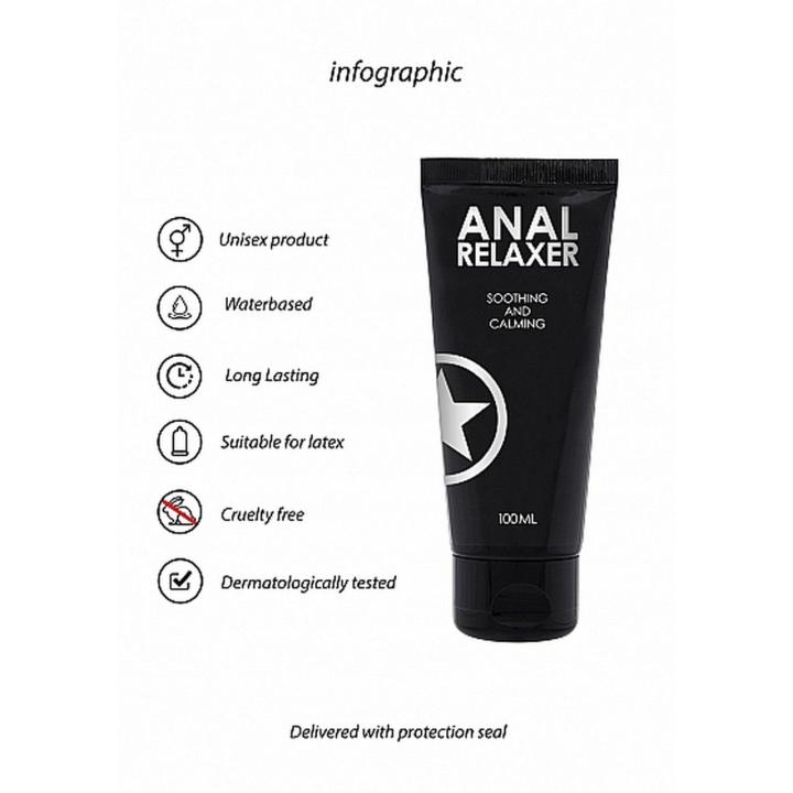 Relaksujący żel analny 100 ml – efekt mrowienia i lepszy poślizg