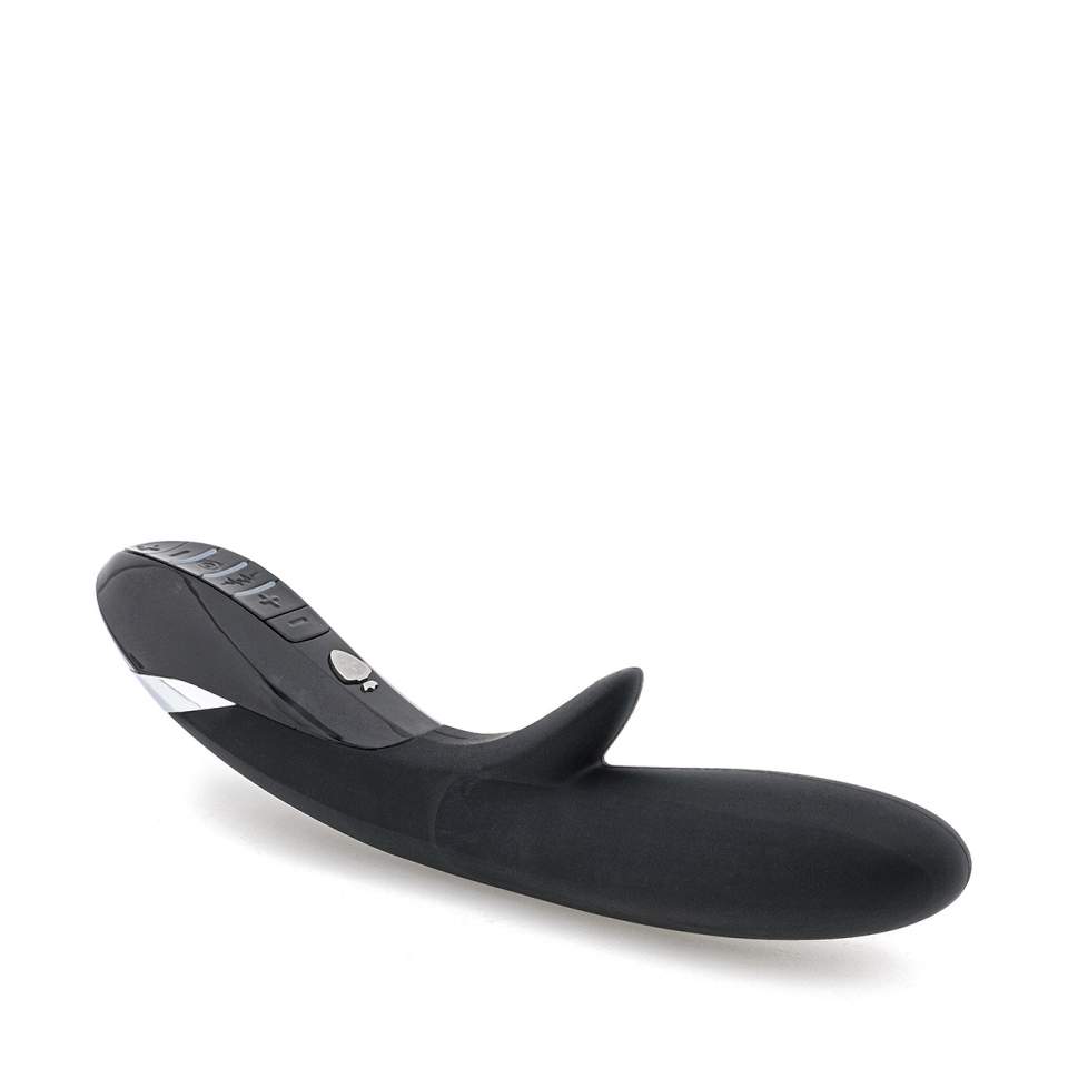 Czarny elektrostymulujący wibrator króliczek Mystim Daring Danny