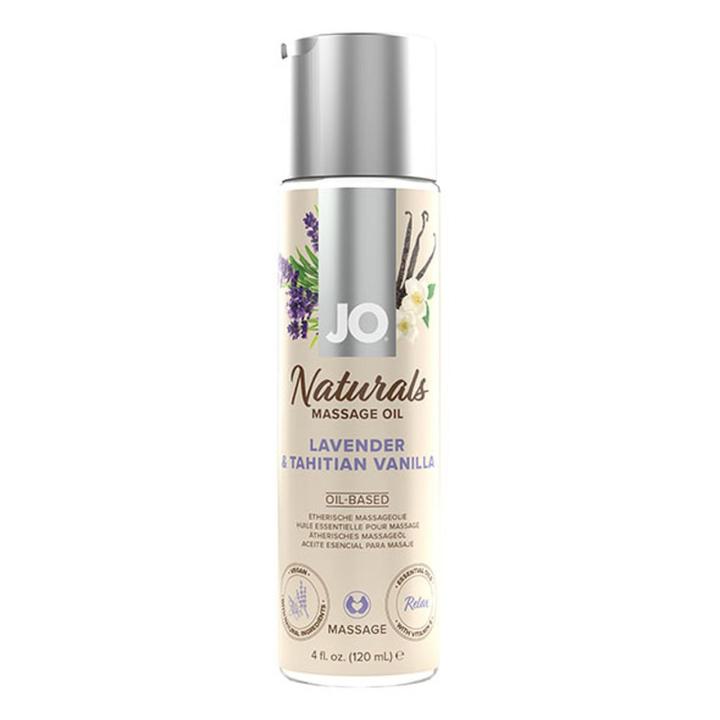 Naturalny olejek do masażu lawenda i wanilia tahitańska 120 ml wegański