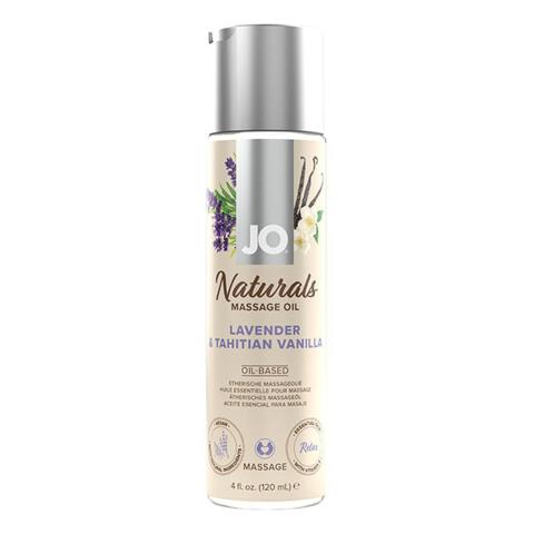 Naturalny olejek do masażu lawenda i wanilia tahitańska 120 ml wegański