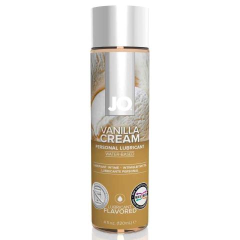 Wodny lubrykant smakowy waniliowy 120 ml – jedwabisty poślizg bez lepkości