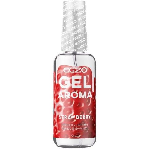 Smakowy lubrykant doustny truskawkowy na bazie wody 50 ml