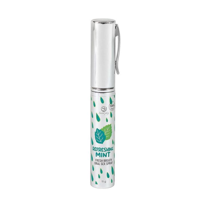 Miętowy spray do seksu oralnego 11 g - nawilżenie i świeży oddech