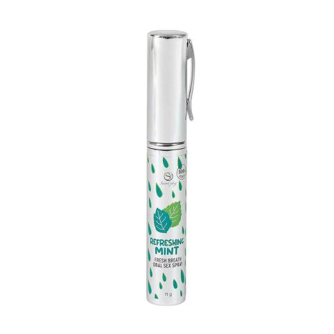 Miętowy spray do seksu oralnego 11 g - nawilżenie i świeży oddech