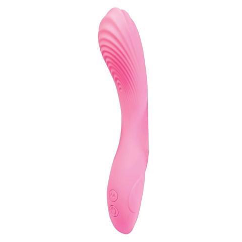 Elastyczny wibrator do punktu G 20 cm – silikon, 10 trybów, ładowanie USB