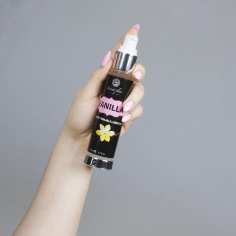 Waniliowy lubrykant rozgrzewający 2w1 do masażu 50 ml bez cukru