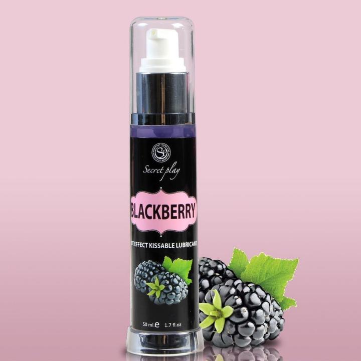 Jeżynowy lubrykant jadalny z efektem rozgrzewającym 50 ml