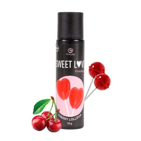 Jadalny żel do pieszczot wiśniowy 60 ml – smakowy żel do masażu