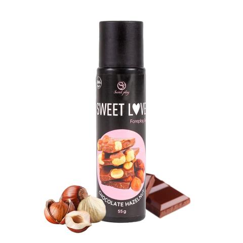 Jadalny żel smakowy czekolada z orzechem laskowym 60 ml