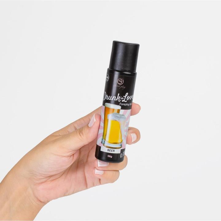 Jadalny balsam smakowy piwo 0,0% 60 ml – żel do pieszczot