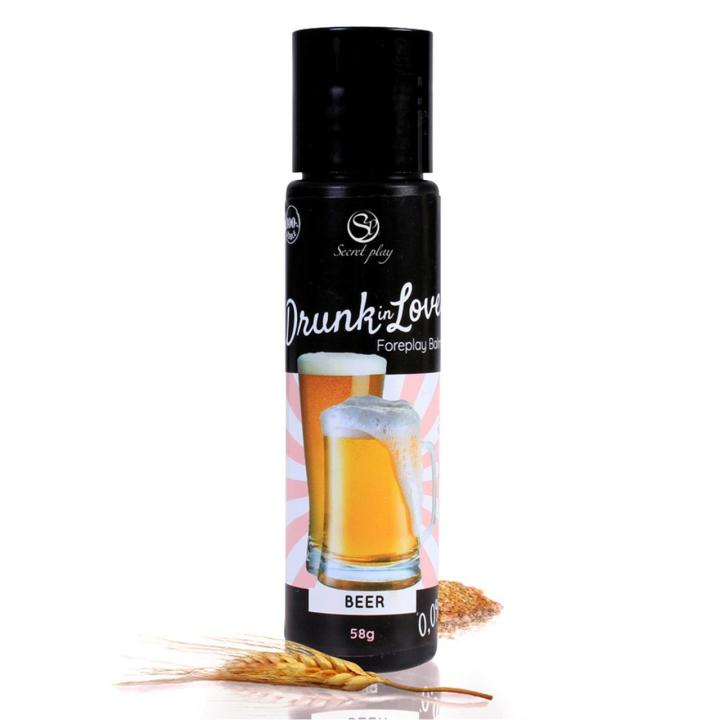 Jadalny balsam smakowy piwo 0,0% 60 ml – żel do pieszczot