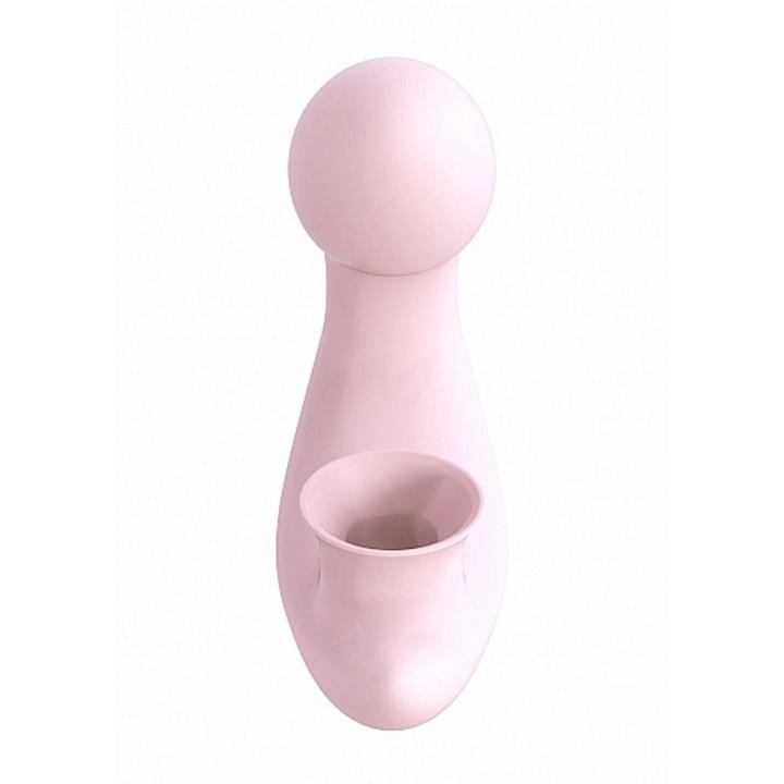 Różowy wibrator do punktu G z elastyczną końcówką, 10 trybów, USB