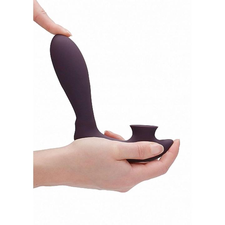 Fioletowy wibrator do punktu G 10 trybów, elastyczna końcówka, USB