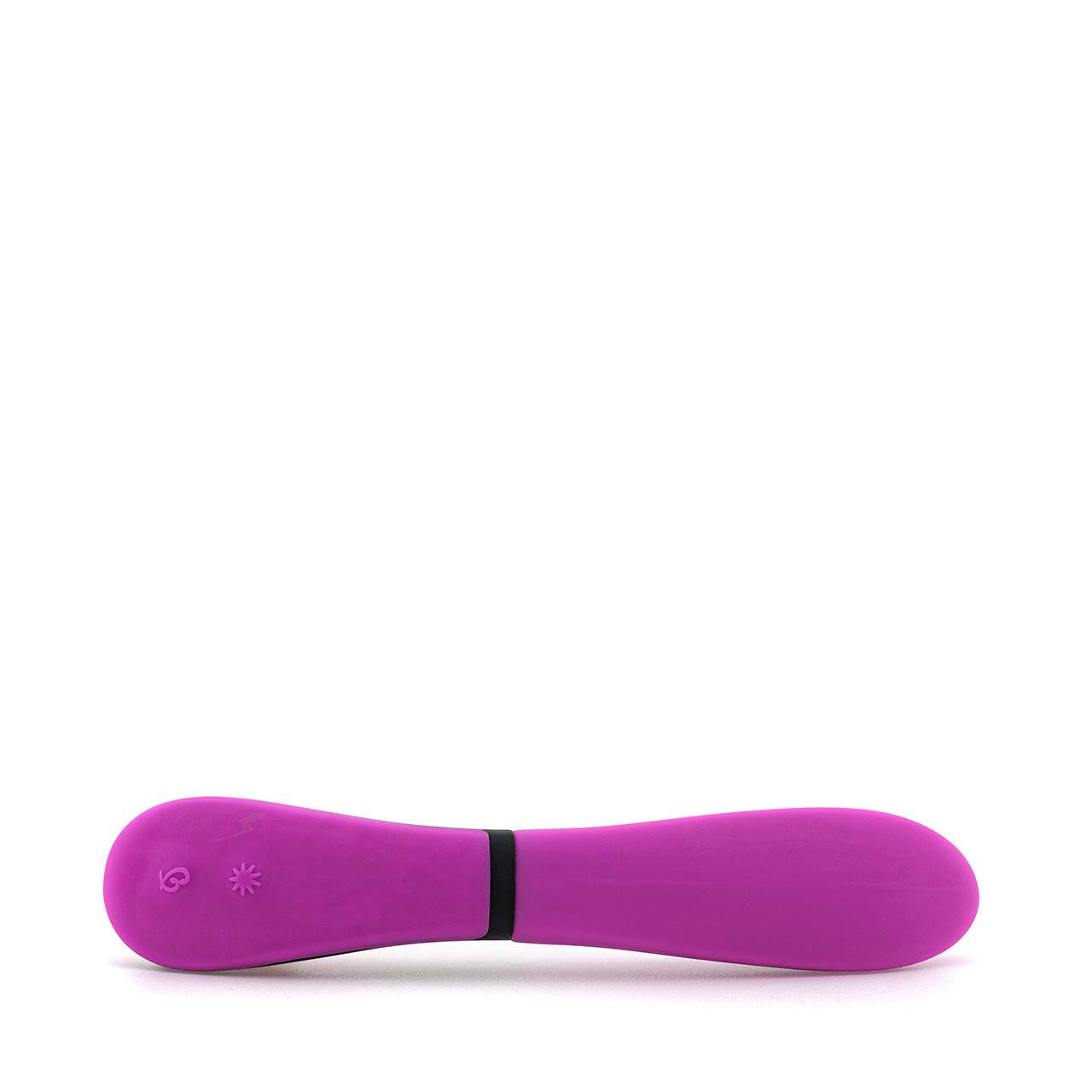 Fioletowy silikonowy wibrator klasyczny do masażu pochwy