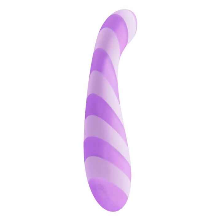 Wibrator do punktu G fioletowy 15,7 cm – elastyczny, USB, IPX7