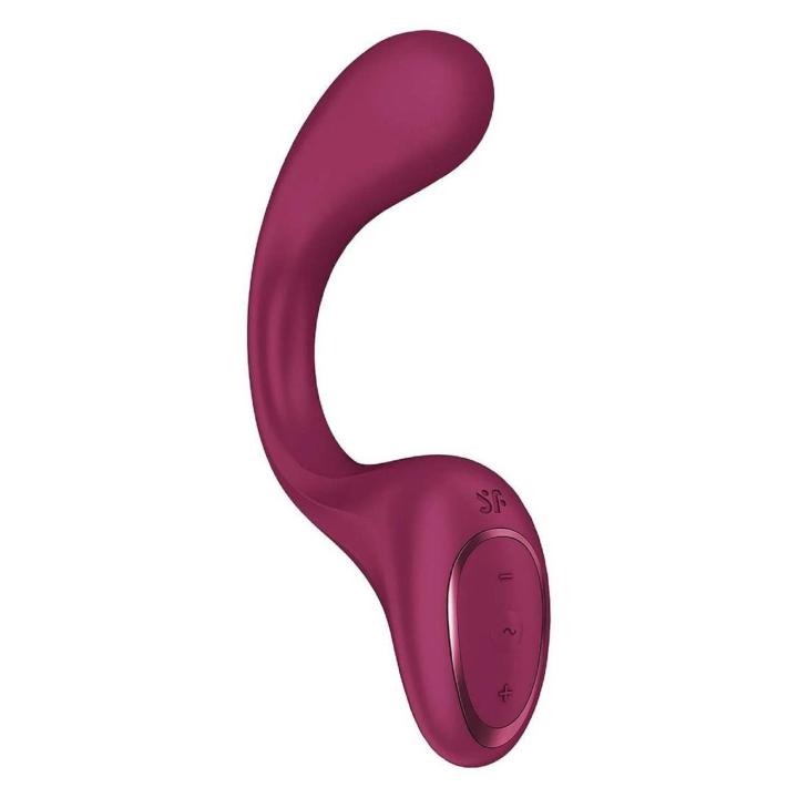 Satisfyer G For Goddess 2 Wine Red – wibrator 2w1 do punktu G i łechtaczki