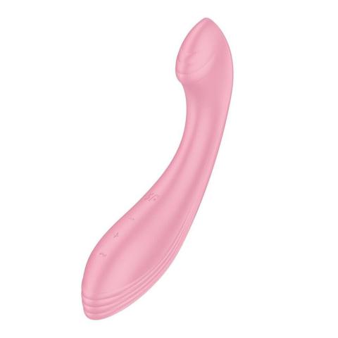 Satisfyer G-Force Pink – wibrator do punktu G, 50 trybów, IPX7 | Loris.pl