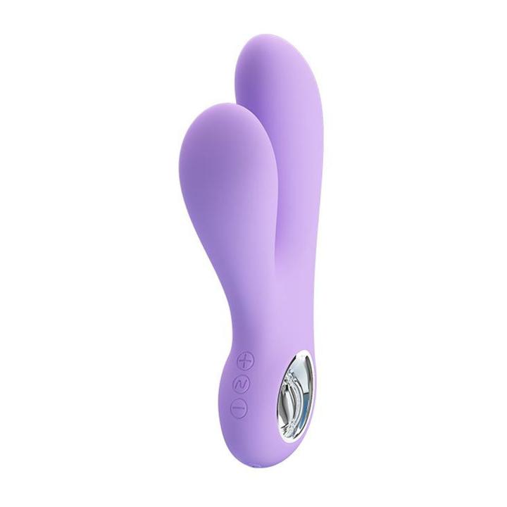 Silikonowy wibrator punktu G USB niebieski – 7 trybów i 5 poziomów mocy