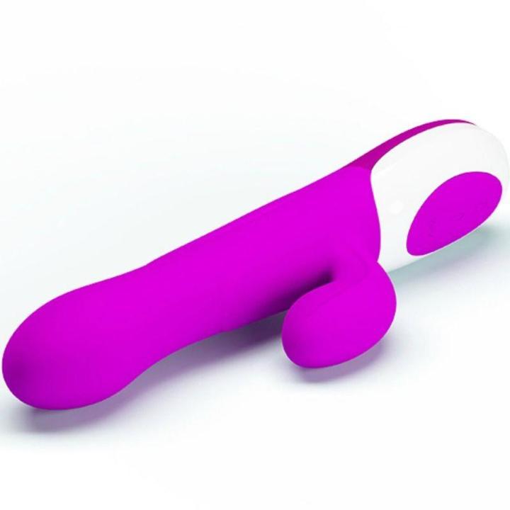 Różowy wibrator do punktu G z pompką powietrza i 7 trybami USB