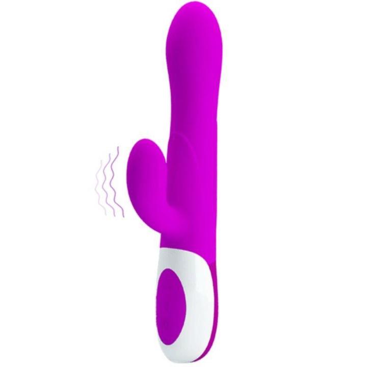 Różowy wibrator do punktu G z pompką powietrza i 7 trybami USB