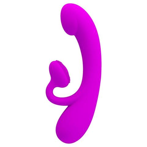 Wodoodporny wibrator królik z wypustkami i 10 trybami wibracji