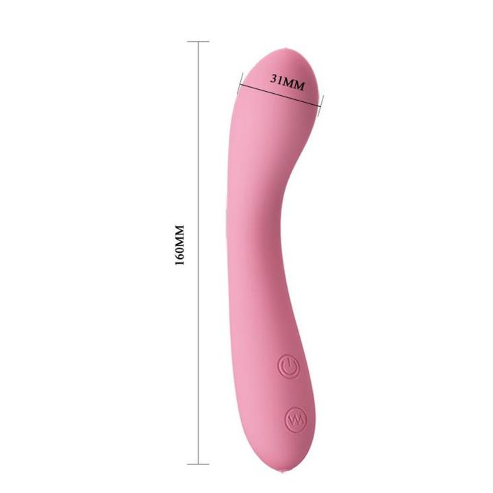 Silikonowy wibrator punktu G 16 cm – 3 silniki, 30 trybów, pokrowiec