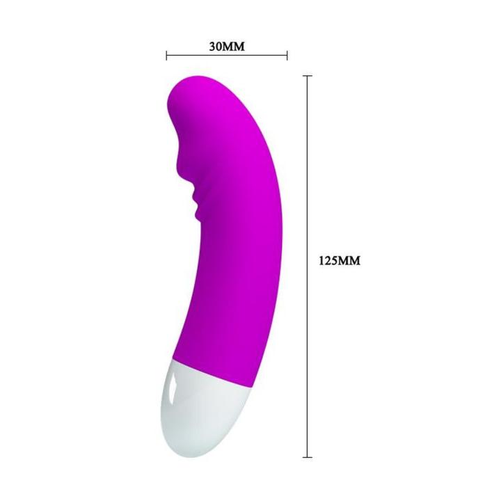Zakrzywiony wibrator do punktu G 30 trybów USB 12,5 cm