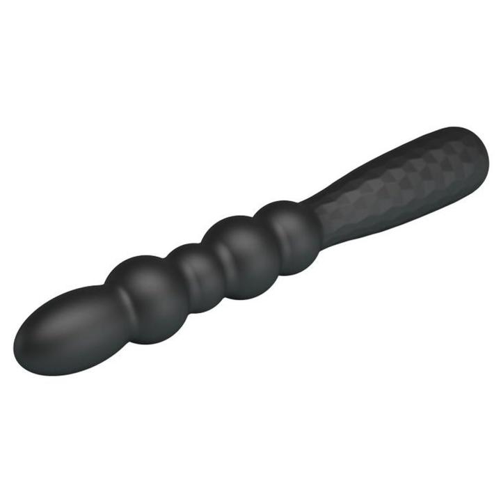 Wibrator punktu G elastyczny 12 trybów, ładowanie USB, czarny silikon