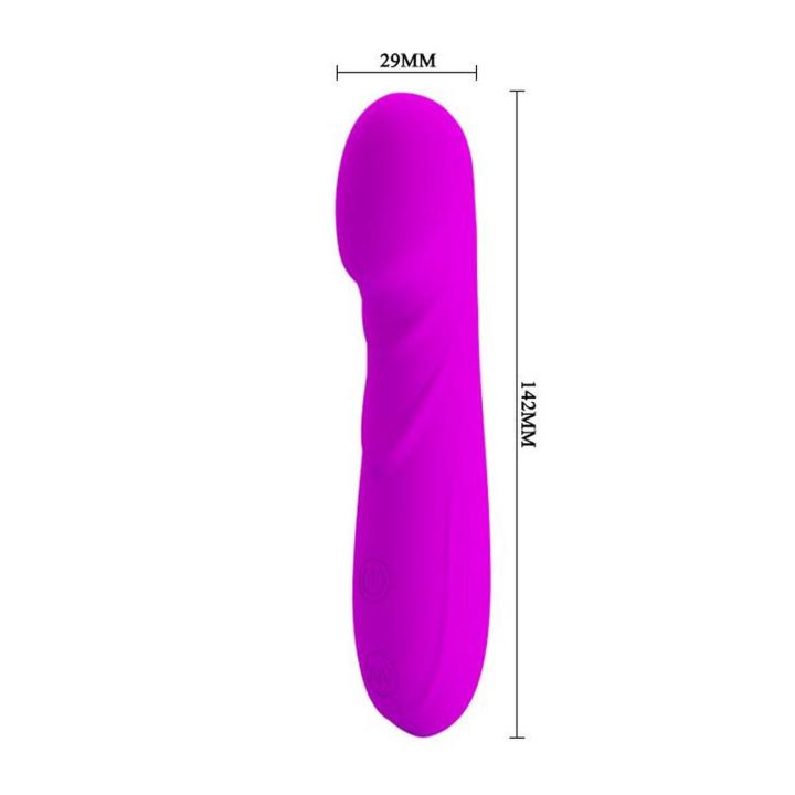 Silikonowy wibrator punktu G 30 trybów, ładowanie USB