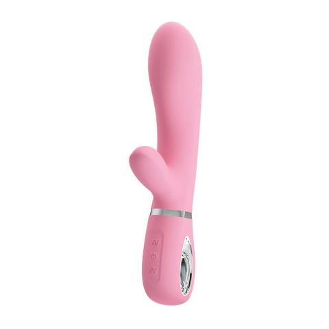 Wibrator króliczek do punktu G różowy 7 trybów ładowanie USB