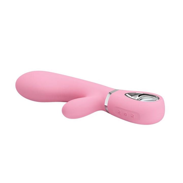 Wibrator króliczek do punktu G różowy 7 trybów ładowanie USB