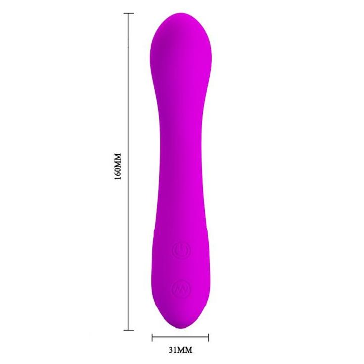 Silikonowy wibrator do punktu G 16 cm – 3 silniki i 30 trybów