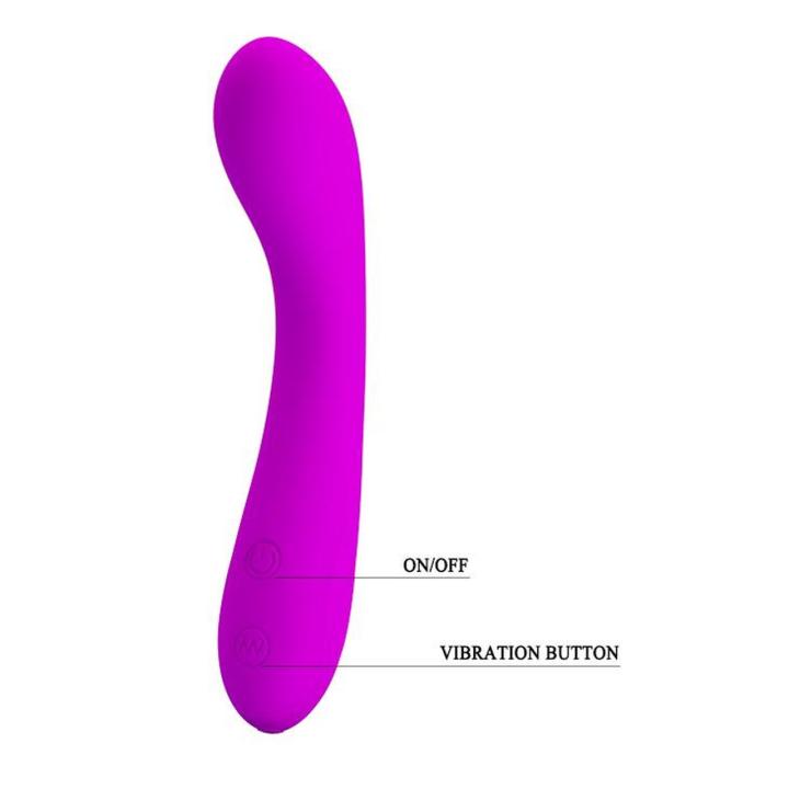 Silikonowy wibrator do punktu G 16 cm – 3 silniki i 30 trybów