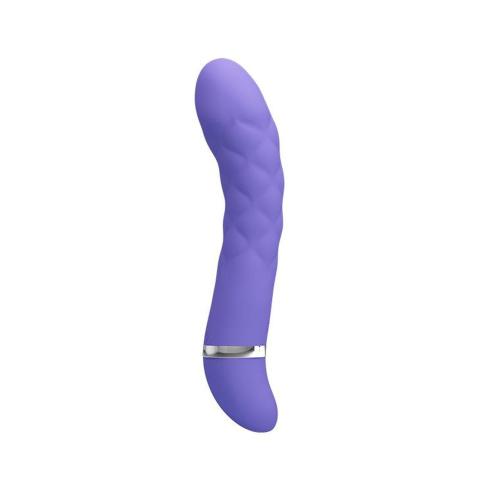 Fioletowy wibrator punktu G 7 trybów silikonowy 18,8 cm
