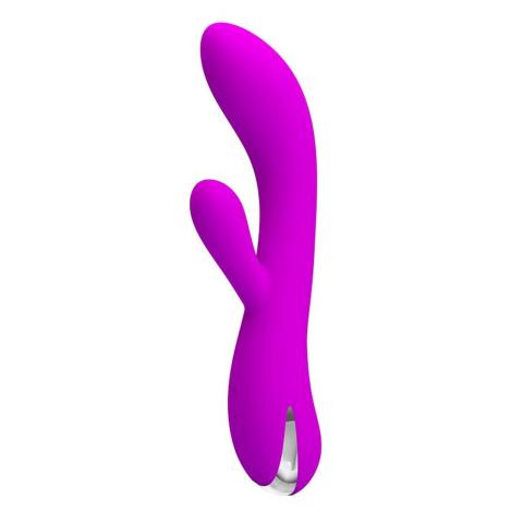Wibrator punktu G z efektem ciepła 48°C i 12 trybami wibracji 20,5 cm