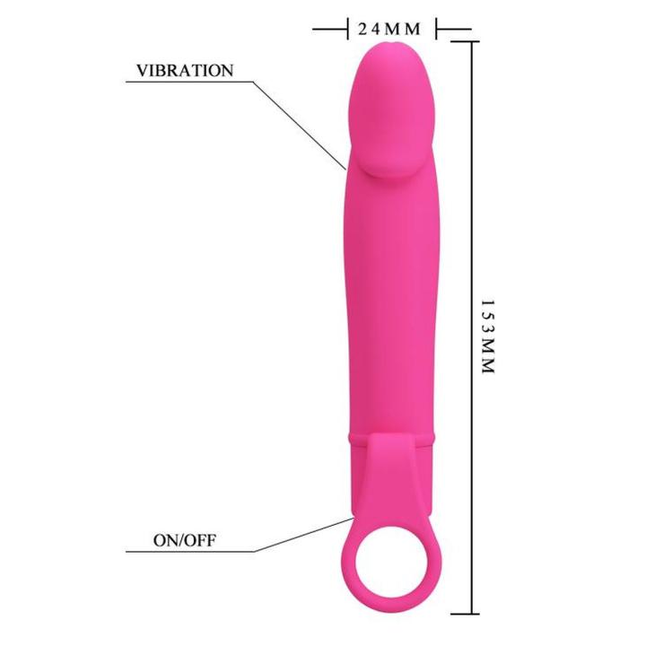 Silikonowy wibrator do punktu G 12,5 cm – 10 trybów wibracji