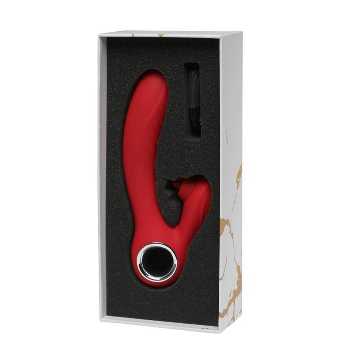 Wibrator do punktu g z masażem łechtaczki 10 trybów usb wodoodporny ipx6